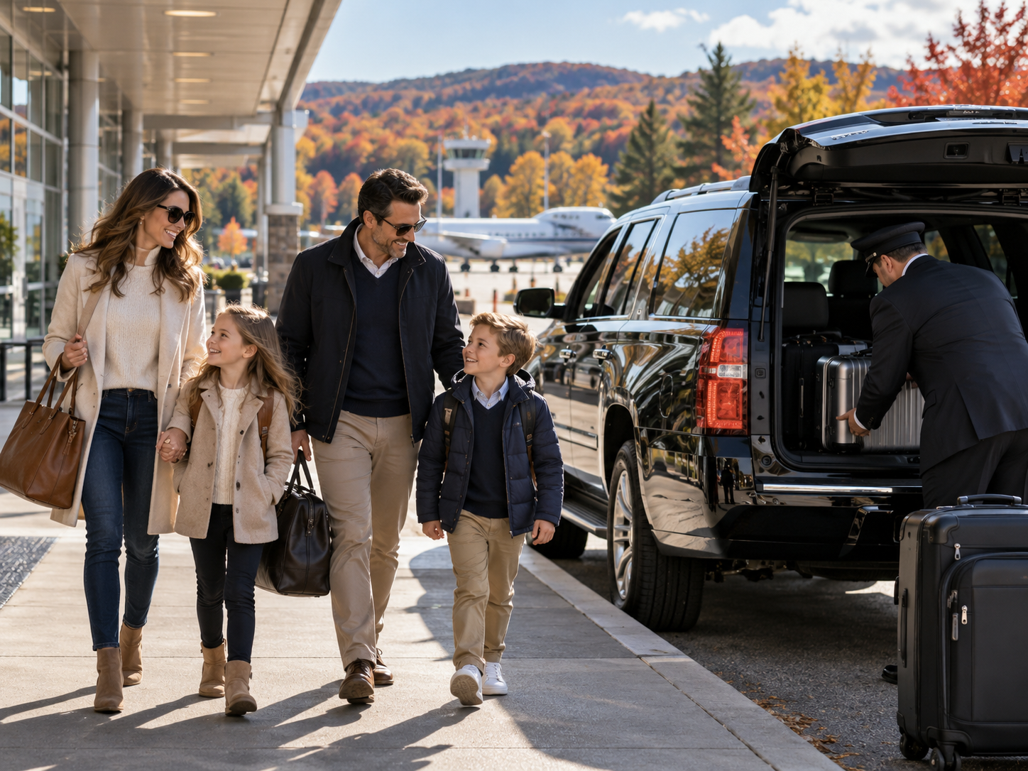 Airport Transportation from Fairfield, Bridgeport, Stratford & Trumbull to JFK, Newark & Boston Logan